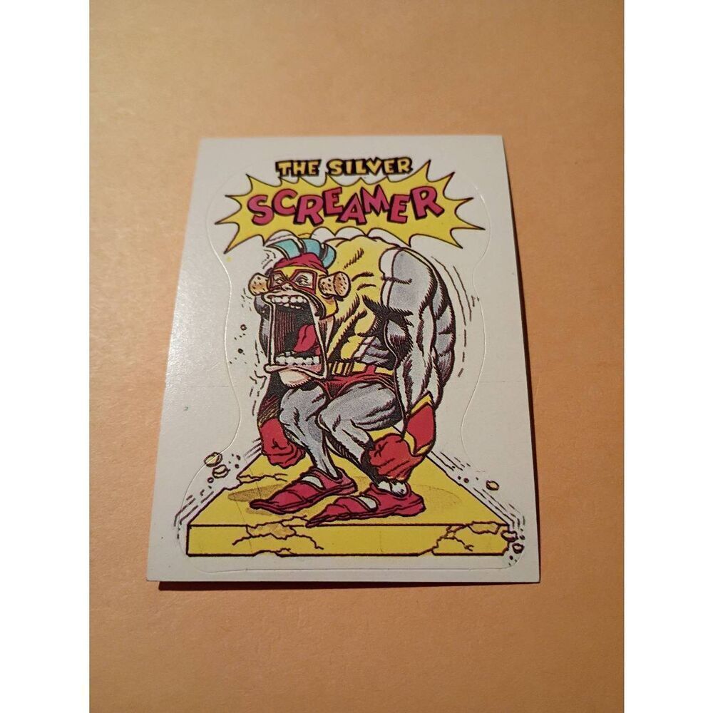 1983 General Mills Zero Heroes Trading Card Sticker Card Vintage #12